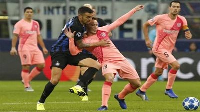 التشكيل المتوقع لقمة برشلونة وإنتر ميلان