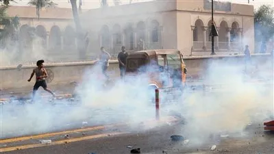 مظاهرات العراق. تجدد إطلاق الرصاص وسط بغداد
