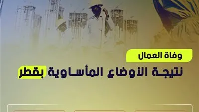 وفاة العمال نتيجة الأوضاع المأساوية بقطر