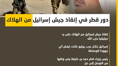 دور قطر في إنقاذ جيش إسرائيل من الهلاك