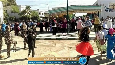 احتفالية انتصارات أكتوبر بمدرسة آمون في السويس (صور)