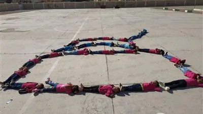 شاهد.. هكذا احتفل أطفال الروضة بالبحر الأحمر بانتصارات أكتوبر