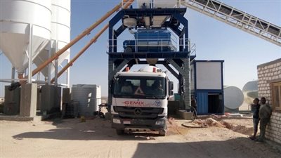 البدء  في أعمال صب الخرسانة لـ34 عمارة بمشروع 