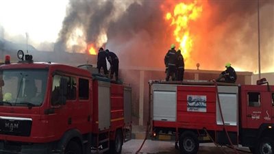 حريق يلتهم أحد منازل كفر البطيخ بدمياط 