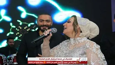 تامر حسني وأحمد عصام يشعلان زفاف شهد وعمرو بحضور صفاء أبو السعود وبسمة وزينة (صور)