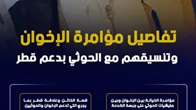 تفاصيل مؤامرة الإخوان وتنسيقهم مع الحوثي بدعم قطر