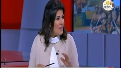 أماني الخياط: خطاب الرئيس السيسي في احتفالية أكتوبر كان 