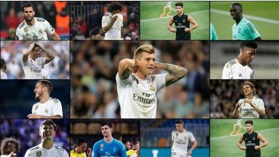 مستشفى ريال مدريد تستقبل نصف اللاعبين !