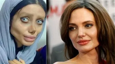 إلقاء القبض على شبيهة أنجلينا جولي!