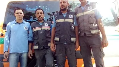 طاقم إسعاف يسلم مبلغ 220 ألف جنيه عثر عليه بجوار متوفين في حادث ببني سويف