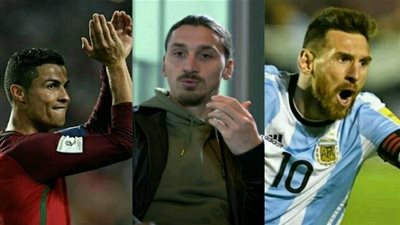 رونالدو يتفوق على ميسي وإبراهيموفيتش بـ