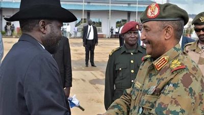 رئيس مجلس السيادة السوداني يتلقى دعوة من سلفاكير لافتتاح 