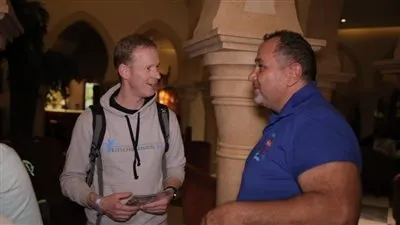 بعد زيارتهم الغردقة.. بعثة السباحين الألمان: سنكون سفراء لمصر (صور) 