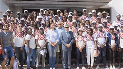 الفريق أسامة ربيع يلتقي الدفعة الثانية من البرنامج الرئاسي لتأهيل الشباب الإفريقي
