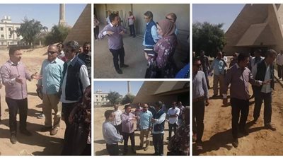 في أول زيارة للصعيد.. رئيس قطاع المتاحف يتفقد 