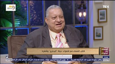 أستاذ أدب عربي: أحمد شوقي استقى موهبته الشعرية من البحتري
