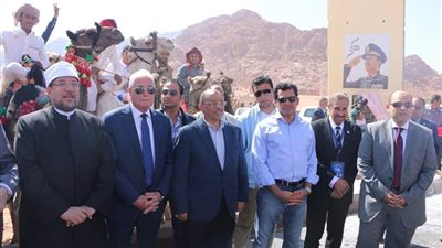وزير الرياضة ومحافظ جنوب سيناء يفتتحان عدداً من المنشآت الشبابية