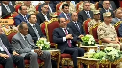 السيسي: الجيش والدولة تحركوا للبناء رغم الاستنزاف الذي نتعرض له (فيديو)