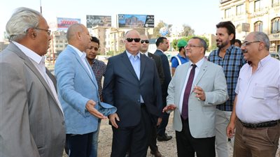 محافظ القاهرة يؤكد على سرعة الانتهاء من أعمال تطوير شارع الحجاز (صور)