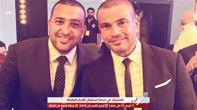 هكذا احتفل تامر حسين بتكريم عمرو دياب في مهرجان موسم الرياض