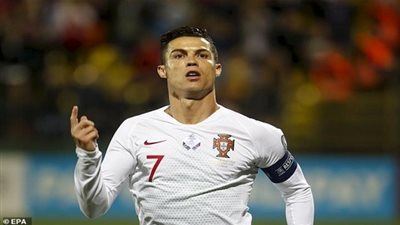 رونالدو بطل البرتغال ومحطم الأرقام الدولية
