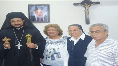 تفاصيل لقاء الأنبا باخوم مع المجلس المحلي لجنود مريم للكاثوليك