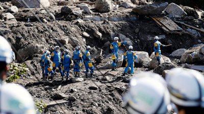 ارتفاع حصيلة قتلى إعصار اليابان إلي 63 شخصا