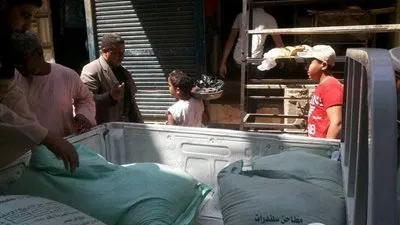 ضبط كميات من الدقيق المدعم و15 طن 