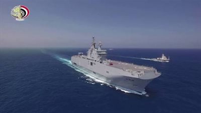 اﻟﺑﺣرﯾﺔ اﻟﻣﺻرﯾﺔ والفرنسية ﺗﻧﻔذان ﺗدرﯾبا ﻋﺎﺑرا ﺑﺎﻟﺑﺣر اﻟﻣﺗوﺳط