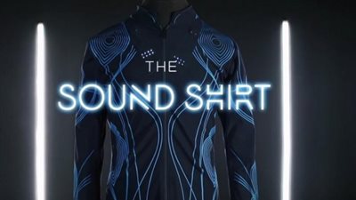 إبتكار قميص يتيح للصم الإحساس بالموسيقى