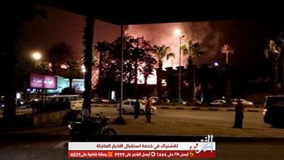 عاجل.. حريق بجوار أكاديمية الفنون بالهرم