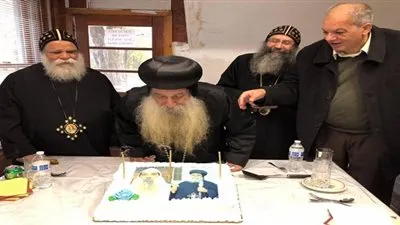 أقباط المهجر يحتفلون بعيد رهبنة أسقف نجع حمادي