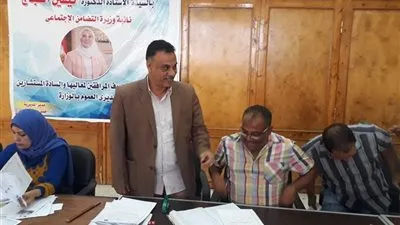 تضامن المنيا: توفير قاعات مجهزة لتسليم إفادات الخدمة العامة (صور)