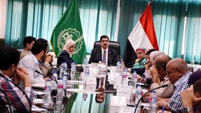 محافظ القليوبية يناقش تنفيذ مشروعات GIZ بقليوب (صور)