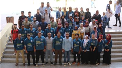 الاتحاد المصري لطلاب كلية الصيدلة بجامعة بدر يقوم بحملة للتبرع بالدم