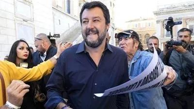 مظاهرة مناهضة للحكومة في إيطاليا