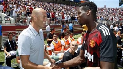 السر الحقيقي وراء لقاء زيدان وبول بوجبا في دبي