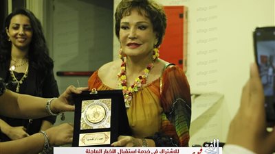 10 صور من تكريم  لبلبة في قصر السينما عن مسيرتها الفنية