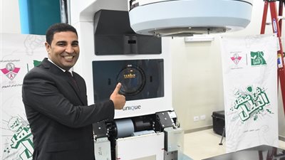 زيارة تفقدية لأحدث جهاز إشعاعي لعلاج السرطان بمركز أورام الفيوم