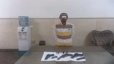 ضبط عاطل لاتجاره في الأسلحة النارية بعين شمس