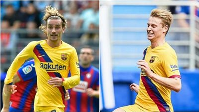 برشلونة يحصد قيمة جريزمان ودي يونج العالية