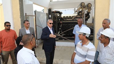 محافظ قنا: الانتهاء من تنفيذ 95% من الأعمال المدنية بمشروع صرف صحي نقادة (صور)