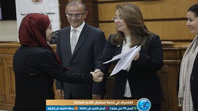 وزيرة التضامن تخرج 51 شابا من الدفعة الأولى للمتدربين في مشروع 