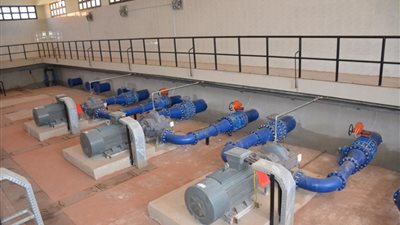 التشغيل التجريبي لمحطة مياه الشرب الجديدة بمدينة المستقبل بالإسماعيلية