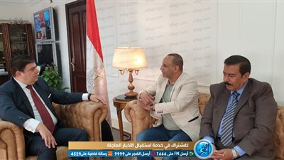 حسين زين يلتقي نقيب المهن السينمائية