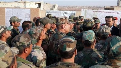 الأسد يزور بلدة الهبيط في ريف إدلب