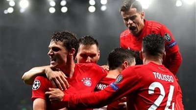 استعراض عضلات من بايرن ميونيخ ضد أوليمبياكوس