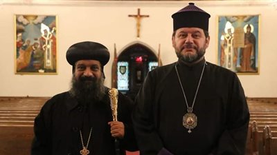 الأنبا بولس يزور أسقف الأرمن بكندا