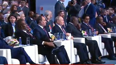 عاجل.. السيسي وبوتين يترأسان الجلسة الافتتاحية لمنتدى 