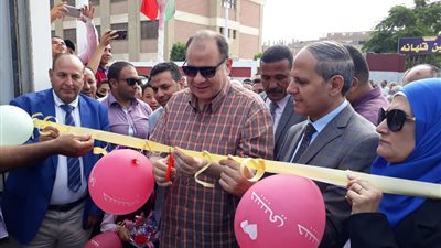 محافظ الفيوم يفتتح مدرسة قلهانة الإعدادية بعد تطويرها